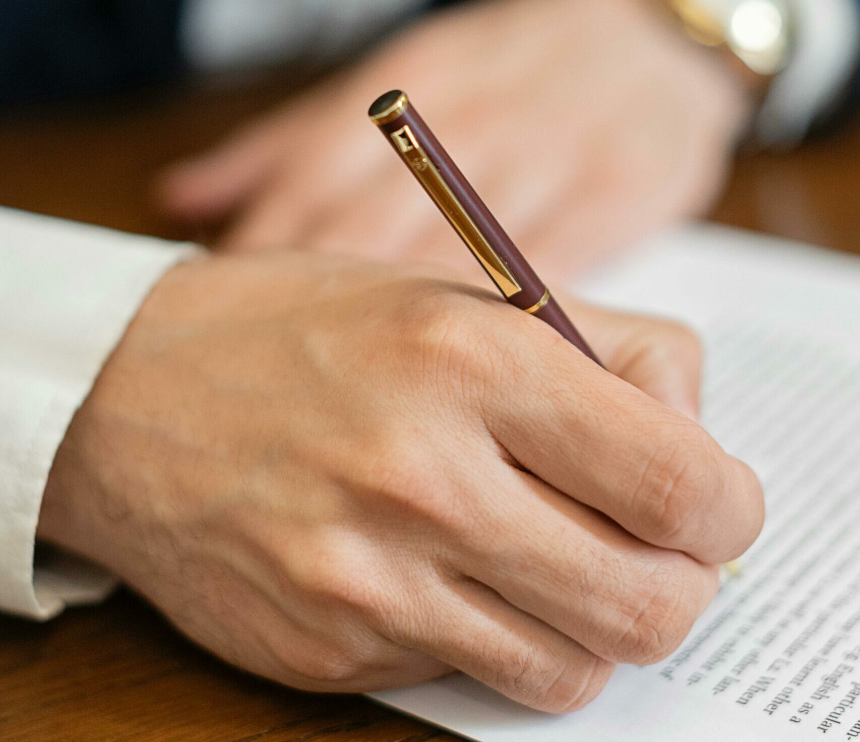 Signature d'un bordereau de cession de créances professionnelles